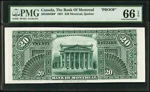 �yPMG-66 EPQ�zPROOF 1891 �J�i�_ �����g���I�[�� 20�h�� 5054006BP