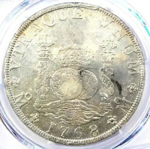 1768 LVR s[ h 8 A (8R) - F PCGS AU ڍ