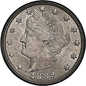 1889 5C MS64 NGC CAC RPD FS-301 oGeB p` f[g tHg rW AI