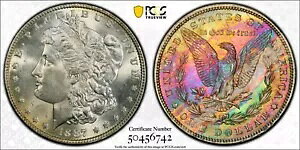 ���C���{�[�g�[�� 1887 $1 MS64 PCGS CAC MONSTER ���[�K���V���o�[�_���[ �� TRUE BEAST ��