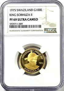 1975 �X���W�����h �S�[���h 100 �G�}���Q�j �L���O �\�u�U II - PF69UC NGC - ����̂���R�C��!