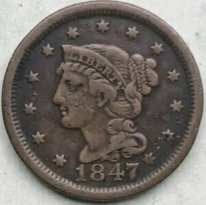 ���A 1847 USA 1 �Z���g �R�C�� 13 �X�^�[ �p�^�[�� �J���I ���b�N �g�b�v �O���[�h