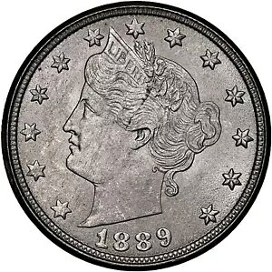 1889 5C MS64 NGC CAC RPD FS-301 oGeB ăp` f[g ʐ^ rW 󏭁I