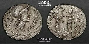 Cy[^[ƂẴOiGEXE|yCEWjA NGC AU 4/5 2/5 48-45 BC AR fiEX 21mm 37