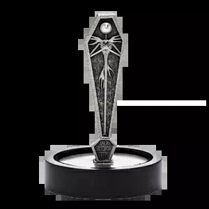 2024 �i�C�g���A �r�t�H�A �N���X�}�X �W���b�N �X�P�����g�� 150g �V���o�[ 3D �~�j�`���A