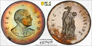 �A�C�������h �V���o�[ �v���[�t 1966 10 �V�����O �C�[�X�^�[ ���C�W���O �s�A�[�X PCGS PR67CAM Pop15/0