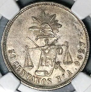 1880-Ho NGC AU 55 LVR 50 Z^{X GV[W Vo[ RC POP 1/1 (24010701C)
