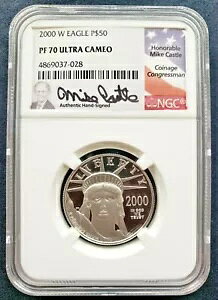 2000 W v`i AJ C[O $50 NGC PF70 Eg JI }CN LbX