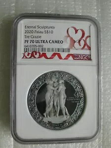 �p���I 10 �h�� 2020 �V���o�[ 2OZ �R�C�� �i���̒��� �C�M���X �X���[ �O���[�X NGC PF70