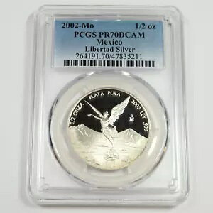 �g�b�v �|�b�v 2002 Mo PCGS �v���[�t PR70 DCAM ���L�V�R - 1/2 �I���X �V���o�[ ���x���^ �I���U 51207A