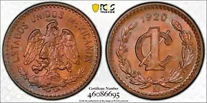 LVR GX^hX EjhX 1920 1 Z^{ RC PCGS F  MS65-RB