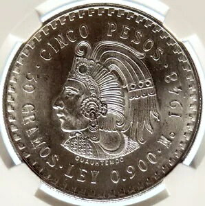 1948 LVR AXeJ̑ CUAUHTEMOC C[O I[h Vo[ 5 y\ RC NGC i99071
