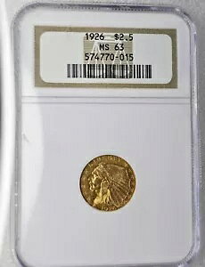 1926 $2.50 CfBA wbh  NGC MS 63 O[h! ** ܂fG **
