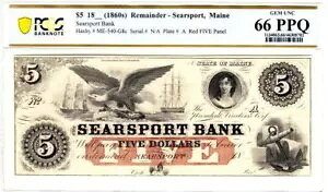 1860 N 5 h̃VAX|[csACBVAX|[c - PCGS 66 PPQ - ؂ȃł!