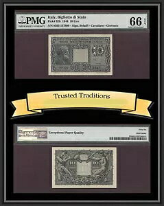 TT 1944 ���� �C�^���A 10�A�r���G�b�g �f�B �X�^�[�g �s�b�N # 32b PMG 66 EPQ 2 �� 2 �A��!