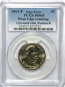 2012-P �N���[�u�����h 24th �E�B�[�N�G�b�W ���^�����O �G���[ PCGS MS65 POS B