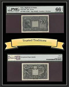 TT 1944 ���� �C�^���A 10�A�r���G�b�g �f�B �X�^�[�g �s�b�N # 32b PMG 66 EPQ 1/2 �A��!