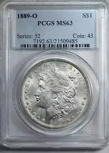 1889-O K h 1 h PCGS MS63