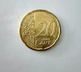 レア : 20 セント硬貨 イタリア ミスプリント