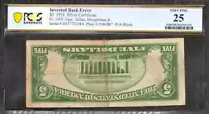 1934 $5 Vo[ؖ FR.1650 PCGS 25 ɍׂ - tobN G[ (218A)