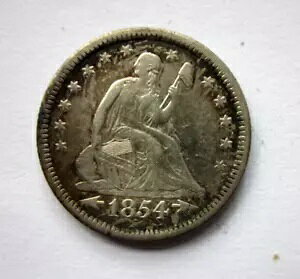 1854-O ���o�e�B �V�[�e�b�h �N�H�[�^�[ 25c �R�C�� �j���[�I�[�����Y�~���g �f�G�Ŋ󏭂ȃn�C�O���[�h