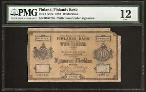 �t�B�������h 10 MARKKAA 1882 P:A46a �t�@�C�� (12 PMG)