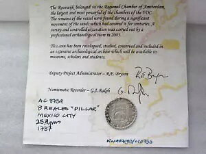 ���L�V�R 1737 8 REALES �s���[ �h�� �p�C���[�c �V���o�[ �R�C�� ��j�D ROOSWIJK AU