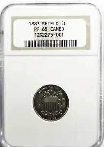 1883 5c v[t V[h jbP 5 Zg čRC PF65 JI NGC