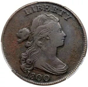 1800 S-200 R-3 PCGS VF �f�B�e�[�� �h���[�v �o�X�g ���[�W �Z���g �R�C�� 1c