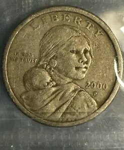 2000-P SACAGAWEA 1 h US oeB S[h J[ RC tBftBA ~g
