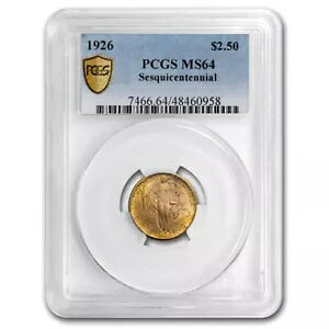 1926 S[h $2.50 AJ 1500 NLO MS-64 PCGS