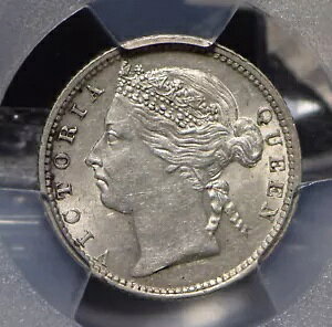 Straits Settlements 1888 10 セント PCGS MS62 PC0615 結合配送