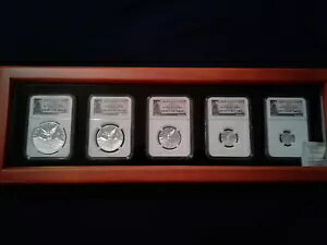 2016 ���L�V�R �v���[�t �V���o�[ ���x���^ �I���U - 5 �R�C���Z�b�g NGC PF70 UC ���t��!