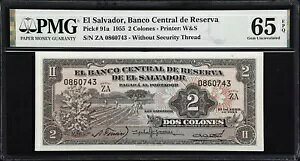 GToh 2 RY 1955 sbN-91a GEM UNC PMG 65 EPQ