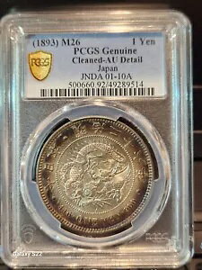 (1893) M26 1~ PCGS -AU ڍ { JNDA 01-10A PCGS (f炵F)