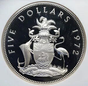 1972 �o�n�}�̋���C�����j�̃��b�g�[ ���B���e�[�W �v���[�t �V���o�[ $5 �R�C�� NGC i85230