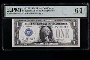 $1 1928D t@j[ obN Vo[ؖ PMG 64 EPQ G04567301B V[Y DAGB ubN