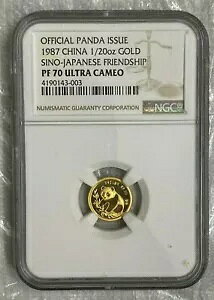 1987 FD 1/20 IX  PF 70 Eg JI