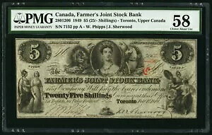 [PMG-58] 1849 Ji_ $5 (25 VO) t@[}[Y WCg XgbN oN pp A