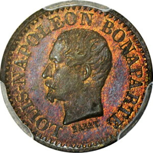 フランス 1851 Essai Maz-1375 Centime PCGS SP65BN PC0257 結合発送
