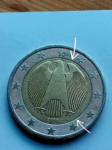 2 ユーロ 2002 ドイツ J 造幣局