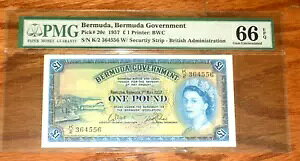 o~[_ 1 |h 1957 PMG 66 EPQ   P-20c ZLeB Xgbv t