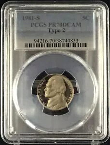1981-S PCGS PR70DCAM TYPE 2 WFt@[\ jbP V PCGS x