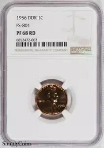1956 DDR FS-801 J[ EB[g yj[ Zg ~ NGC PF68 RD ~ v[t PR68 bh US RC