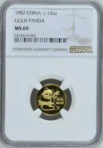 NGC MS69 1982 `Ci p_ 1/10 IX 