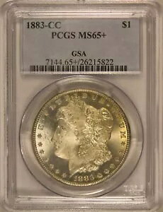 1883-CC u[Kv 1 h PCGS MS65+