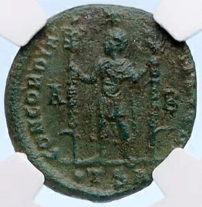 VETRANIO 350AD ���A�{���̌Ñネ�[�} Labarum Chi-Rho �R�C�� NGC XF i60248