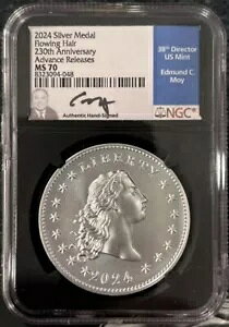 2024�N �n��230���N����锯�̋⃁�_�� NGC MS70 Advance �� Moy �Ə���