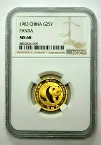 1983  25Y S[h p_ 1/4 IX .999 NGC MS68  O[h 25 !