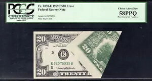 FRB 2070-E 1969-C $20 FRN uI[o[vgÕtH[hI[o[ G[v PCGS UNC-58PPQ ɂ